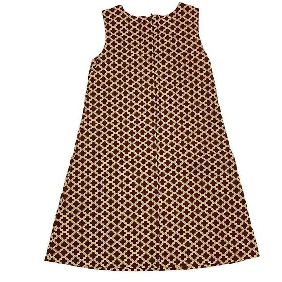 Just Ducky Girls Brown and Mint Green Sleeveless Dress Size 10 - Picture 5 of 9